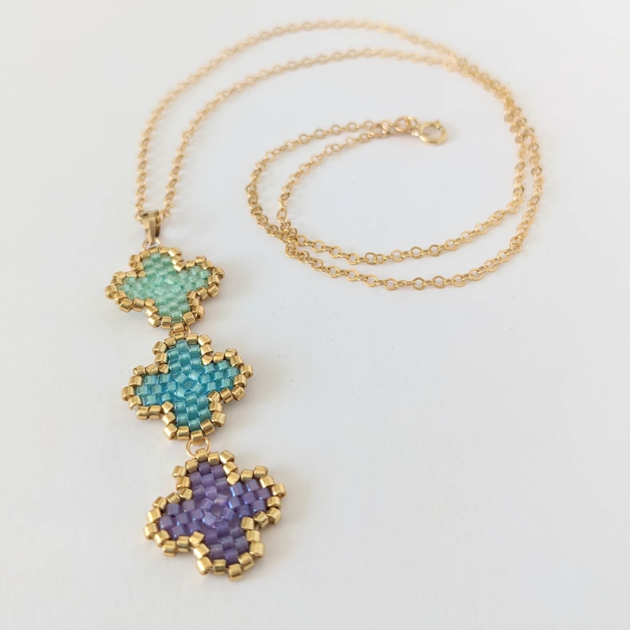 Four Clover Leaf Necklace – Alankaara